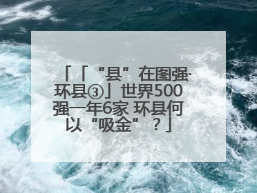 「“县”在图强·环县③」世界500强一年6家 环县何以“吸金”？