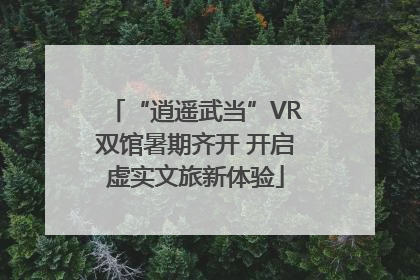 “逍遥武当”VR双馆暑期齐开 开启虚实文旅新体验