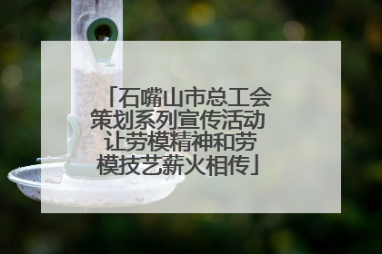 石嘴山市总工会策划系列宣传活动 让劳模精神和劳模技艺薪火相传