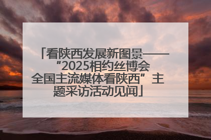 看陕西发展新图景——“2025相约丝博会 全国主流媒体看陕西”主题采访活动见闻