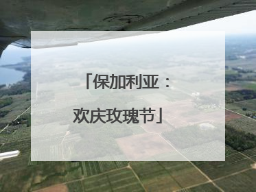 保加利亚：欢庆玫瑰节