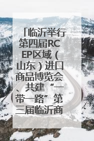 临沂举行第四届RCEP区域（山东）进口商品博览会、共建“一带一路”第三届临沂商城国际采购商大会新闻发布会