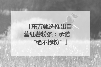 东方甄选推出自营红薯粉条：承诺“绝不掺粉”