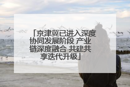 京津冀已进入深度协同发展阶段 产业链深度融合 共建共享迭代升级