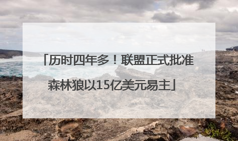 历时四年多！联盟正式批准森林狼以15亿美元易主