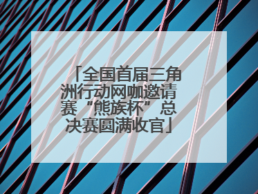 全国首届三角洲行动网咖邀请赛“熊族杯”总决赛圆满收官