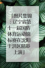图片集锦：辽宁省第十一届国防体育运动锦标赛在沈阳于洪区精彩上演
