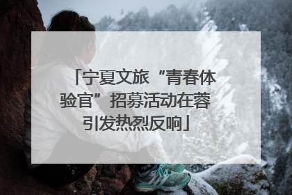 宁夏文旅“青春体验官”招募活动在蓉引发热烈反响