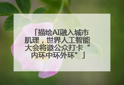 描绘AI融入城市肌理，世界人工智能大会将邀公众打卡“内环中环外环”