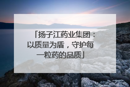 扬子江药业集团：以质量为盾，守护每一粒药的品质