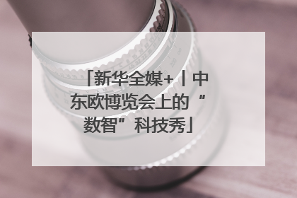 新华全媒+丨中东欧博览会上的“数智”科技秀