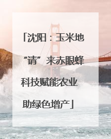 沈阳：玉米地“请”来赤眼蜂 科技赋能农业助绿色增产