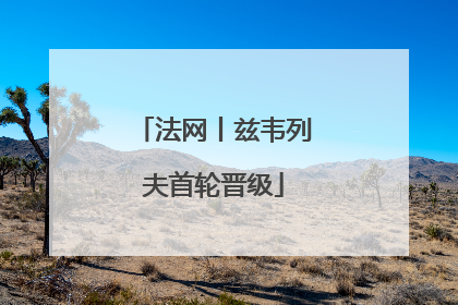 法网丨兹韦列夫首轮晋级