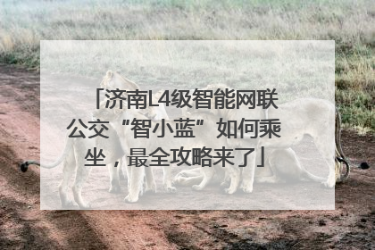 济南L4级智能网联公交“智小蓝”如何乘坐，最全攻略来了