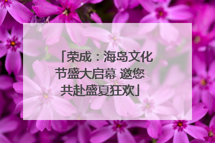 荣成：海岛文化节盛大启幕 邀您共赴盛夏狂欢