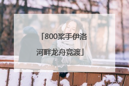 800桨手伊洛河畔龙舟竞渡